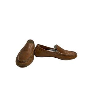 Cole Haan mens brown leather slip on dress loafers sz 9.5M SKU 9830